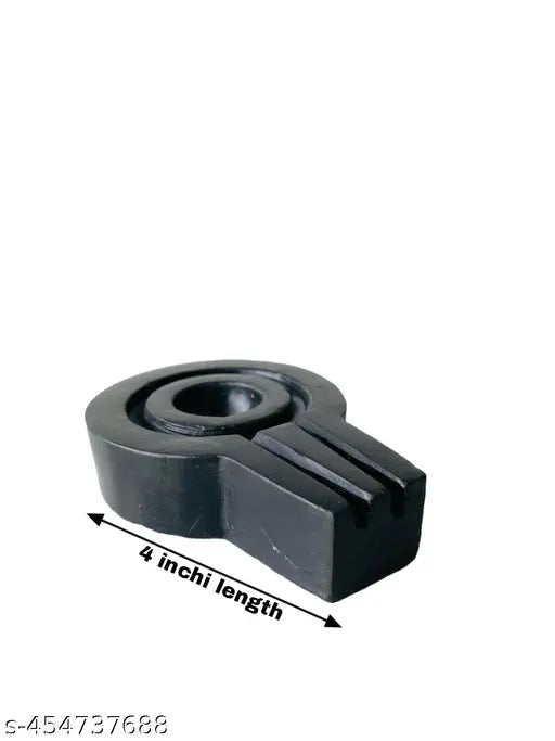 Natural Narmada Stone Shivling, 3" x 3" x 2", ideal for home pooja, Pujara shivling art - Narmadeshwar Shivling
