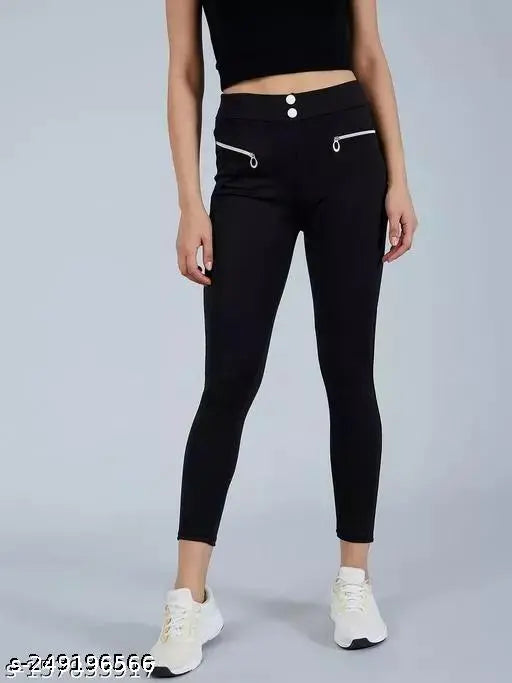 Modern lycra jegging for women, classy and sleek, size 26 (waist 28in, length 34in), made in India