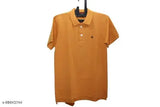 Premium cotton printed polo t-shirt for men, short sleeves, knock off design from India