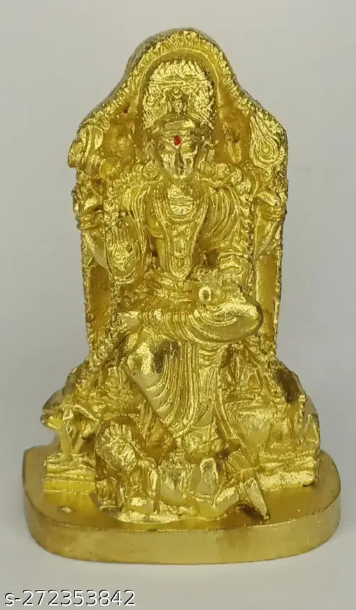 8cm poly resin Lord Dakshinamurthy statue, Indian God idol