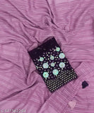 Pink chiffon saree with intricate patterns and silver border