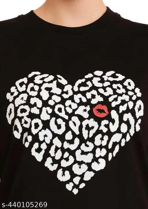 High-quality black cotton printed nightsuit set (top & shorts), offering comfort and style. Perfect for lounging or sleeping, ideal for all seasons. Made from 180 GSM cotton, country of origin: India