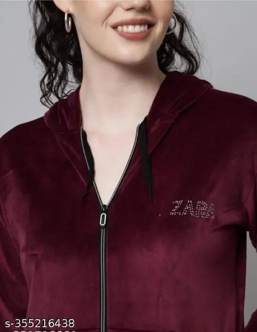 Velvet, super soft jacket (S-XL), luxurious solid velvet jacket on hanger