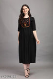 Aagyeyi Voguish kameez, long dress with embroidered design