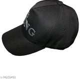 Black cotton DCMR S baseball cap combo (2 pack) with magnetic couple bracelets - Unisex, trendy summer headwear