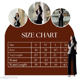 Classic graceful women's coord set, cotton blend solid dress set for office, printed v-neck top with bottom pant, long sleeves, India origin