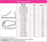 Black casual sandal with a white sole, suitable for children's feet
