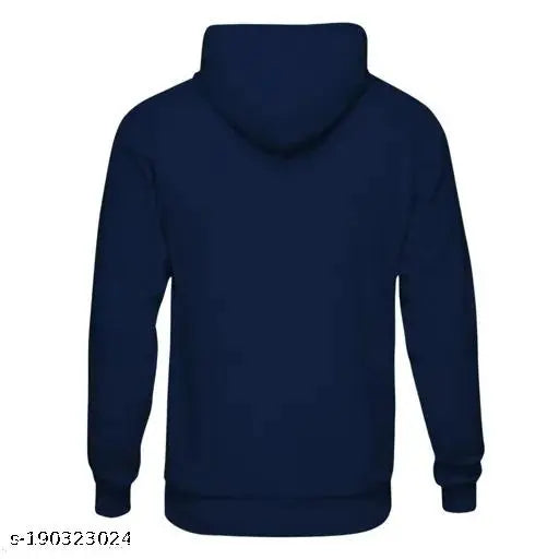 Stylish Unisex Life Line (Heart Beat) Design Printed Blue Hoody| Pullover Sweatshirts for Boys & Girls