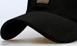 Solid cotton unisex adjustable cap - ideal for sports, casual, outdoor activities like hiking (India origin)
