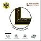 Silver-plated Ladu Gopal Ji photo frame, 16cm x 15cm Krishna idol for home temple, made in India