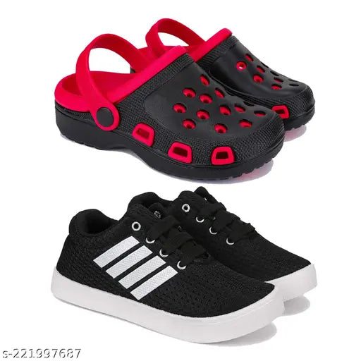 Waterproof EVA Chappal for Kids - Breathable flip flops, perfect for daily wear, available in packs of 2