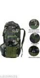 High-quality polyester army fabric rucksack, free size hiking travel backpack with shoe pocket and adjustable whistle buckle