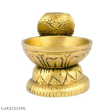 Brass Naag Deepak Idol Statue, traditional Indian spiritual decor (height 2.5 inch, 240gm)
