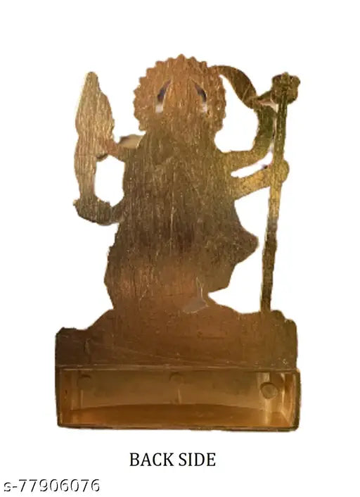 Brass Goddess Kali Mata statue, 11cm tall, intricately designed Hindu deity showpiece