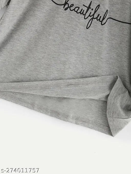 Cotton blend printed crop top, stylish half-sleeve for women and girls, beautiful design from India