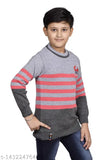 Dimsy Collect wool sweaters, long sleeves, printed net, 2-pack for kids ages 9-13, Indian design