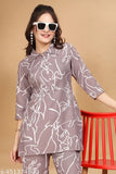 Cotton madhav women and girls top and bottom set, short-sleeved Indian attire for M, L, XL, XXL sizes