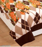 Fleece baby blanket, versatile and cozy, free size (86x56in), Indian origin