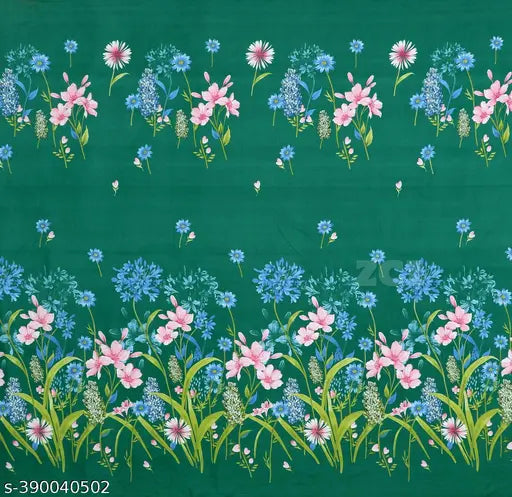 Cotton elastic king size fitted bedsheets, double bed with all-around elastic, botanical print, supersoft 210TC, 144 thread count, ideal for adult summer use, country of origin: India