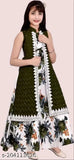 Girls' 3-10 years Indian Princess Classy top and bottom sets, festive partywear for children