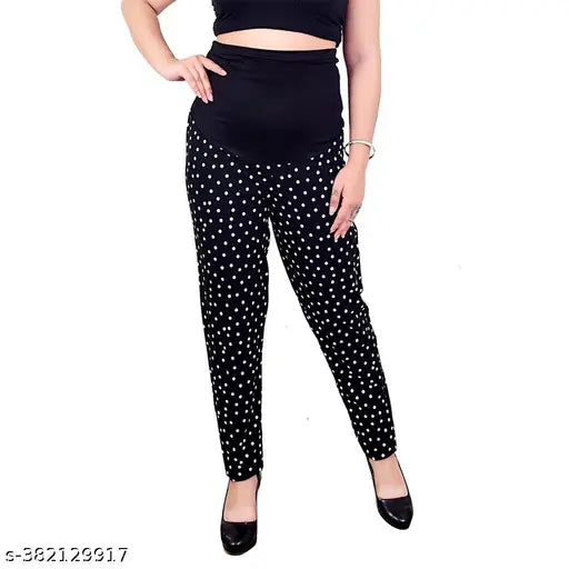 Solid polyester jogging for women, size 30/32/34/36/38/39/40/42/44 - Indian activewear