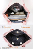 Large capacity folding lightweight waterproof travel duffel bag fashion accessory