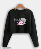 Cotton printed tunics, long sleeves, comfy and graceful for women. Biowash fabric, modern western style, India origin