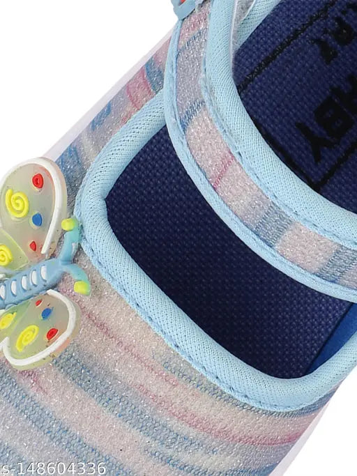 Colorful, multicolored children's ballet flat shoes with bells, suitable for girls ages 6 months to 4 years