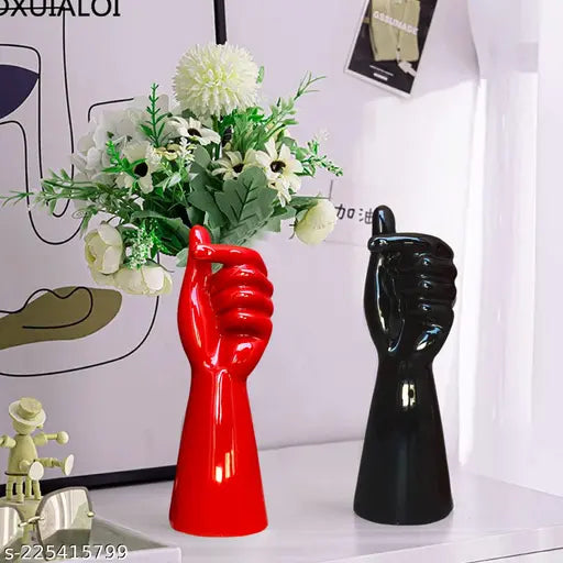 Modern ceramic Nordic Hollow vase, perfect for home decor and gifting, made with high-quality handcrafted materials