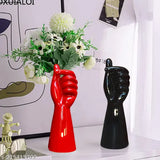 Modern ceramic Nordic Hollow vase, perfect for home decor and gifting, made with high-quality handcrafted materials