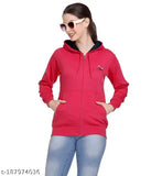 Fleece sweatshirts, solid color, long sleeves, size S-XXXL, made in India