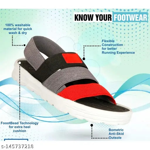 Boys Sandal Multicolor Casual Lightweight Sandal (Pack of 2) Combo