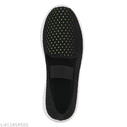 Colorblocked mesh slip-on ballerinas for women, casual belly shoes in Indian sizes 3-8
