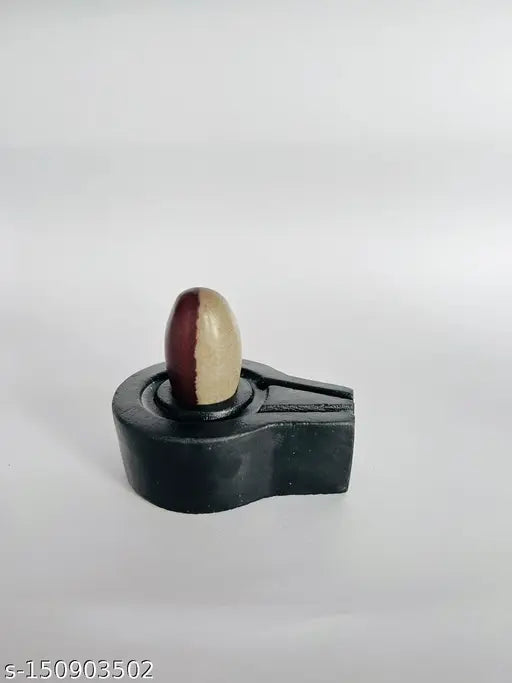 Natural Narmadeshwar Shivling - Crystal, hand-carved from river stones found in the holy Narmada River in India