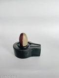 Natural Narmadeshwar Shivling - Crystal, hand-carved from river stones found in the holy Narmada River in India