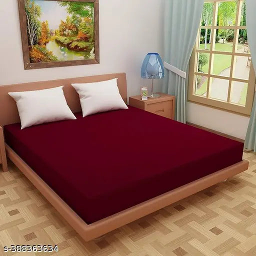 Waterproof King-sized Terry Cotton Mattress Protector - Breathable, Hypoallergenic, & Waterproof for Comfort and Protection