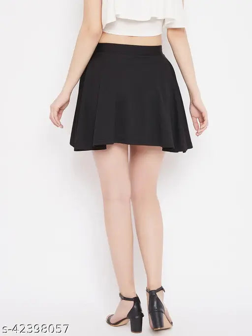 Purple feather polyester A-line mini skirt, size 26/30/32/34 for women's western fashion, made in India