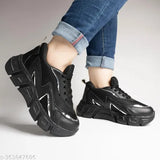 Synthetic and PU lightweight shoe for girls, ideal for walking, running, training, outdoor activities, and gym use