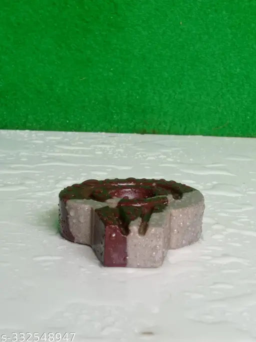 100 Natural Narmadeshwar Stone, grey & red, 3-inch Jaladhari Size