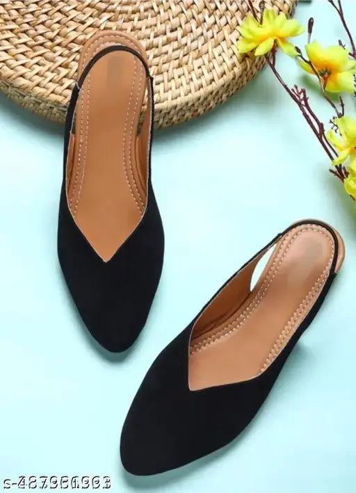 Black velvet net ankle slip-on sandals, formal Western embellished cutout design in size IND-[insert the appropriate size from your list]