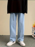 Light blue denim jeans