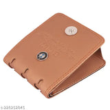 Multicolor PU wallet with 2 compartments, textured design, and fine stitching. Sonrisa Trendy Men's BMW Combo Wallet exudes maturity and functionality