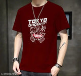 Tokyo Ghoul printed unisex half sleeves cotton t-shirt, round neck, premium casual wear