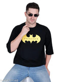 Raizx Off Shoulder Loose Printed Cotton Blend Tshirt For Men