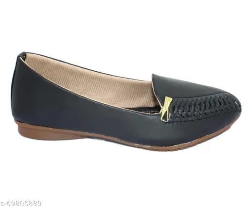 Synthetic SKOLL Women's Lazer-Cut formal bellies, slip-on design for casual and party wear, India-origin footwear on display