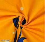 Striped superfine cotton flat sheet, ideal for summer adult use. Single-size bedsheet from India