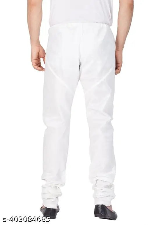 White cotton paijamas men's loose fit