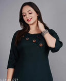 Rayon Anarkali suit, three-quarter sleeve solid color women's suit from India for everyday occasions