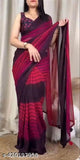 Womens beautiful spray print saree with self jacquard border georgette saree with satin blouse pink