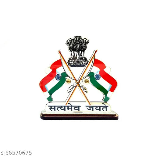 WOLCH Brand Indian religious idol for home decor, handcrafted spiritual accessory on study table or office dashboard